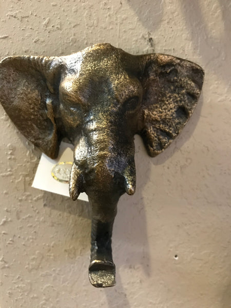 Elephant Hook, Copper-Cast Iron