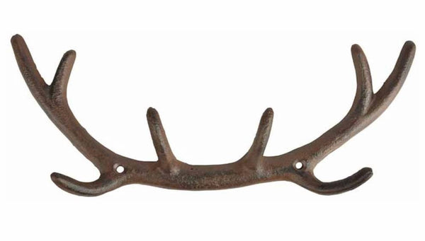 Antler Hook Large, Cast Iron