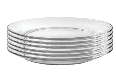 Plate (Dinner), Clear-Duralex "Lys"