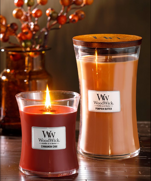 Woodwick- Crackling Candle - Pumpkin Butter – Heartstrings Home Decor &  Gifts