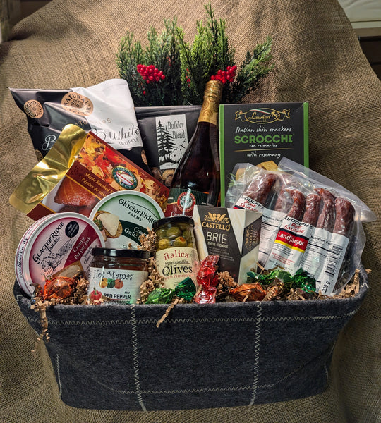 $148.00 Large Festive Charcuterie Box w/ Cider