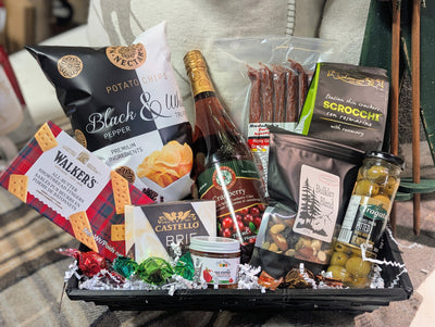 Snackers Gift Basket, Medium w/ Cider $100.00