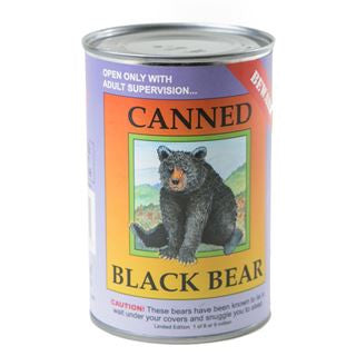 Canned Critters, Black Bear