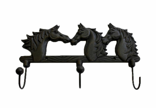 Horse Key Rack, Cast Iron