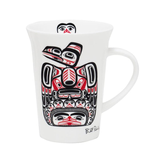Porcelain Mug, Children Of The Raven-Bill Reid
