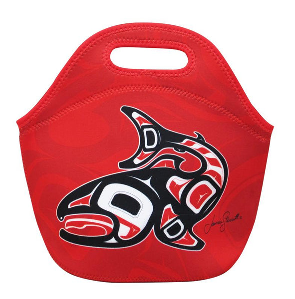 Insulated Lunch Bag, Salmon-Jamie Sterritt