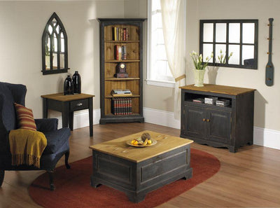 Authentic Wood Corner Cabinet- #406