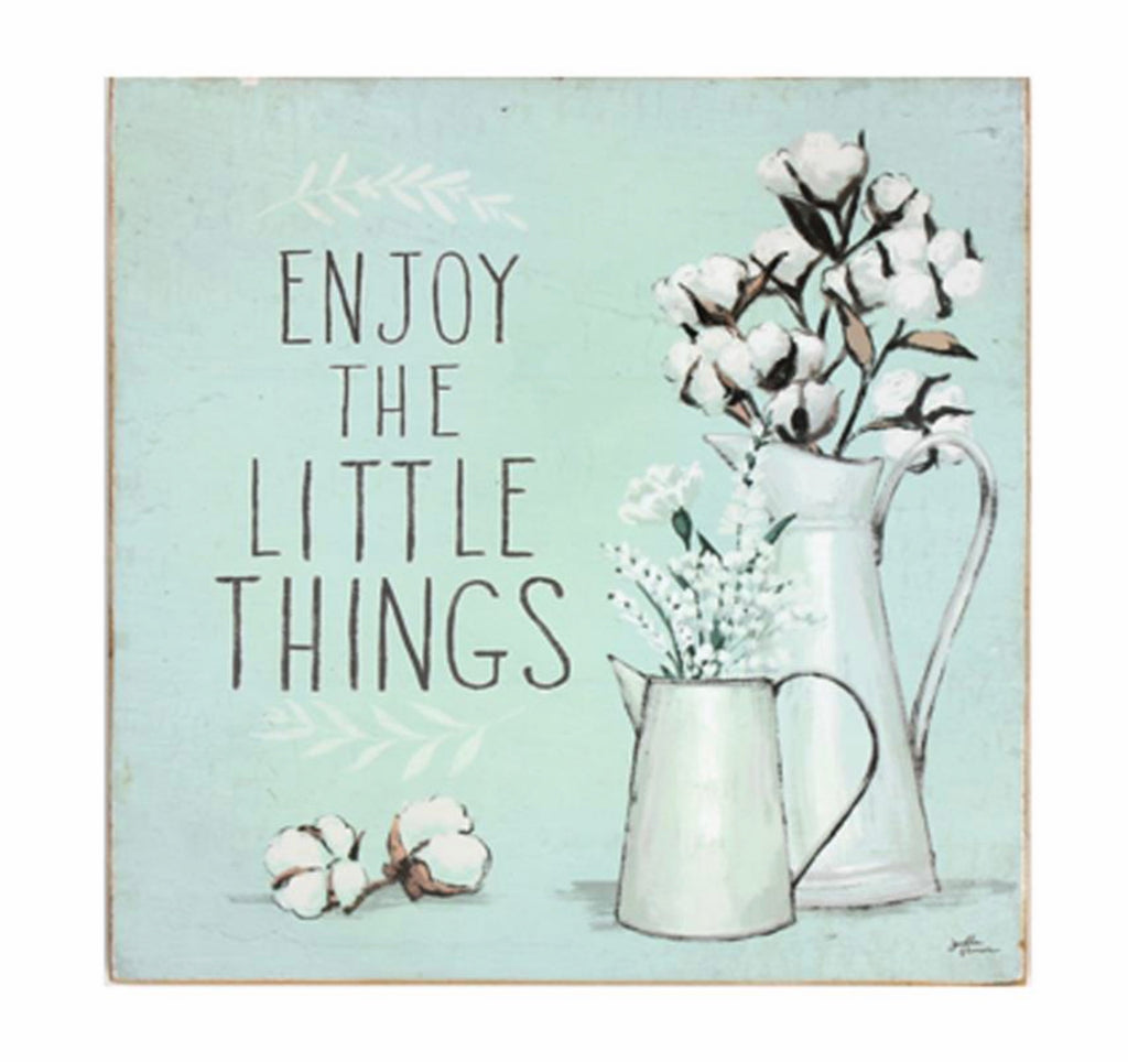 The Little Things...Wooden Plaque