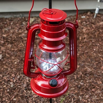 LED Lantern w/ Dimmer, Red