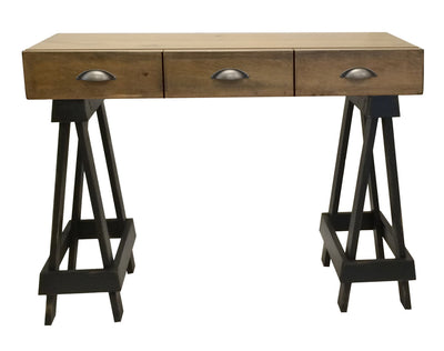 Authentic Wood- Sawhorse Desk -#413