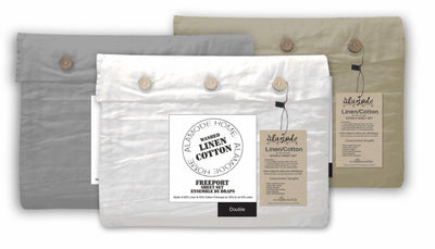 Alamode- Linen Cotton Freeport Fitted Sheets