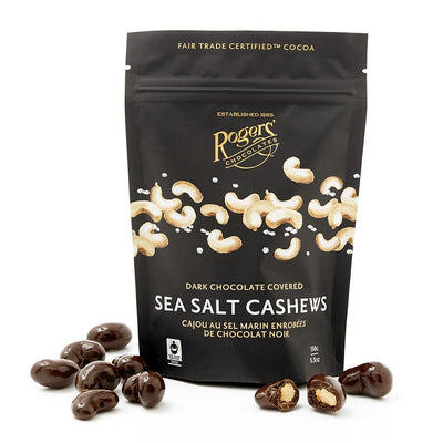 Rogers- Gourmet, Dark Choc Sea Salt Cashews
