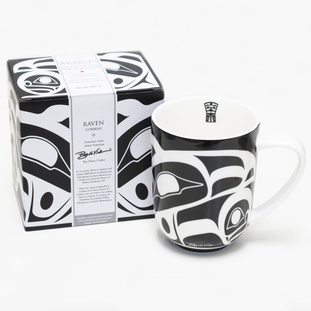 Porcelain Mug, Raven-Roy Henry Vickers