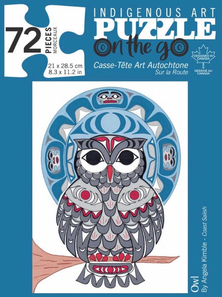 Puzzle, Indigenous Art CAP, 72 Piece On-The-Go-Variety