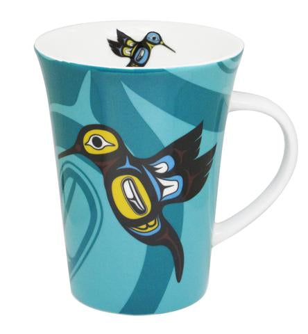 Porcelain Mug, Hummingbird-Francis Dick