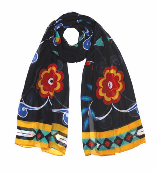 Chiffon Scarf, Honouring Our Life Givers-Sharifah Marsden