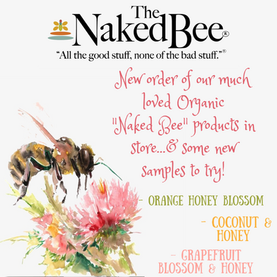 Naked Bee- Organic Lip Balm Trio