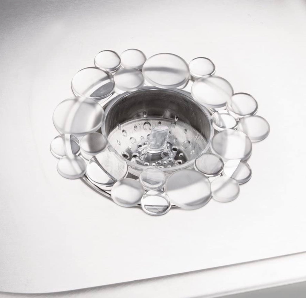 Sink Strainer, Clear Bubbles