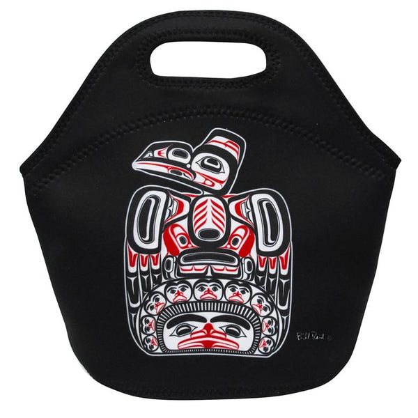 Insulated Lunch Bag, Children Of The Raven-Bill Reid