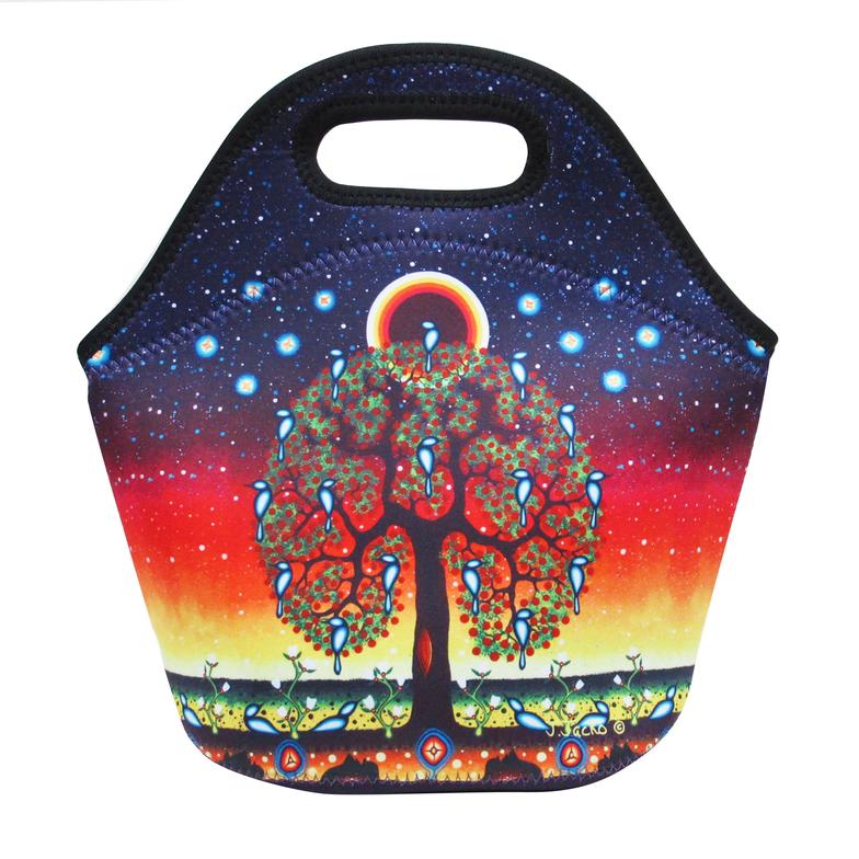 Insulated Lunch Bag, Tree Of Life-James Jacko