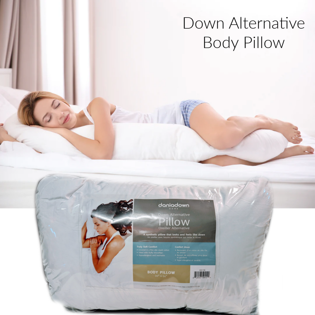Daniadown, Down Alternative Body Pillow