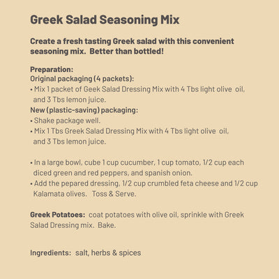 Spice Works- Greek Salad