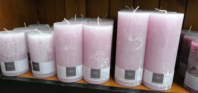 Candles- 100% Paraffin Self-Extinguishing- Made In Germany