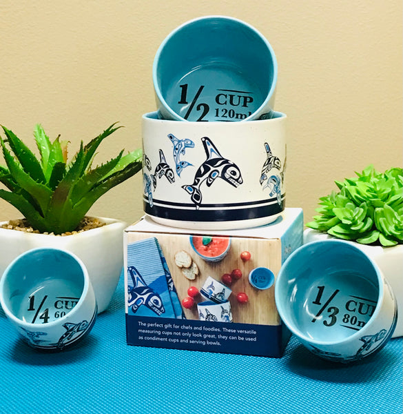 Measuring Cup (Ceramic), Orca Family