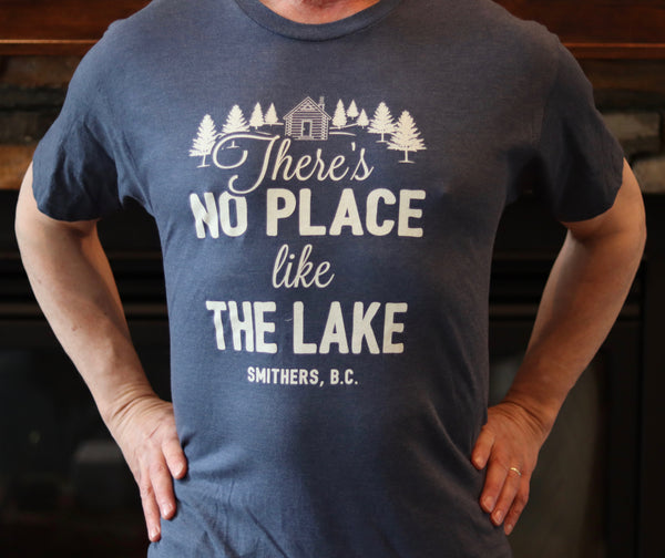 T-Shirt, Mens-There's No Place Like the Lake