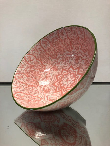 Brilliant- Paisley Peach Bowl, 15cm