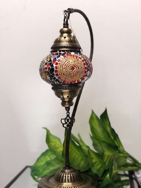 Quebanuer Imports- Turkish Table Lamps, Sleek Mosaics