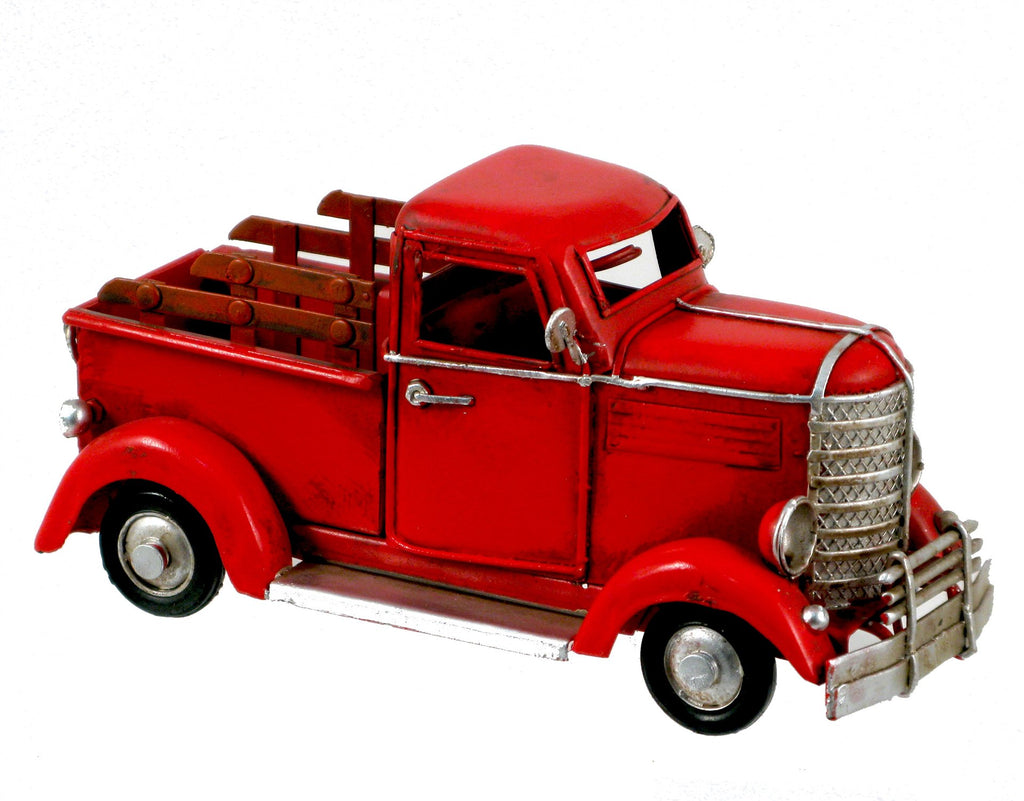 Pick-up Truck, Red-Metal