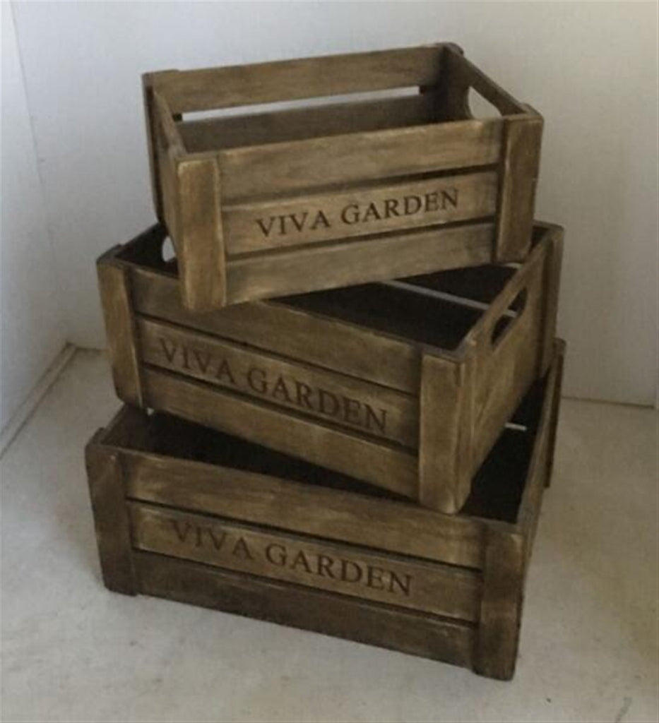 Crates, Viva Garden (Wooden)