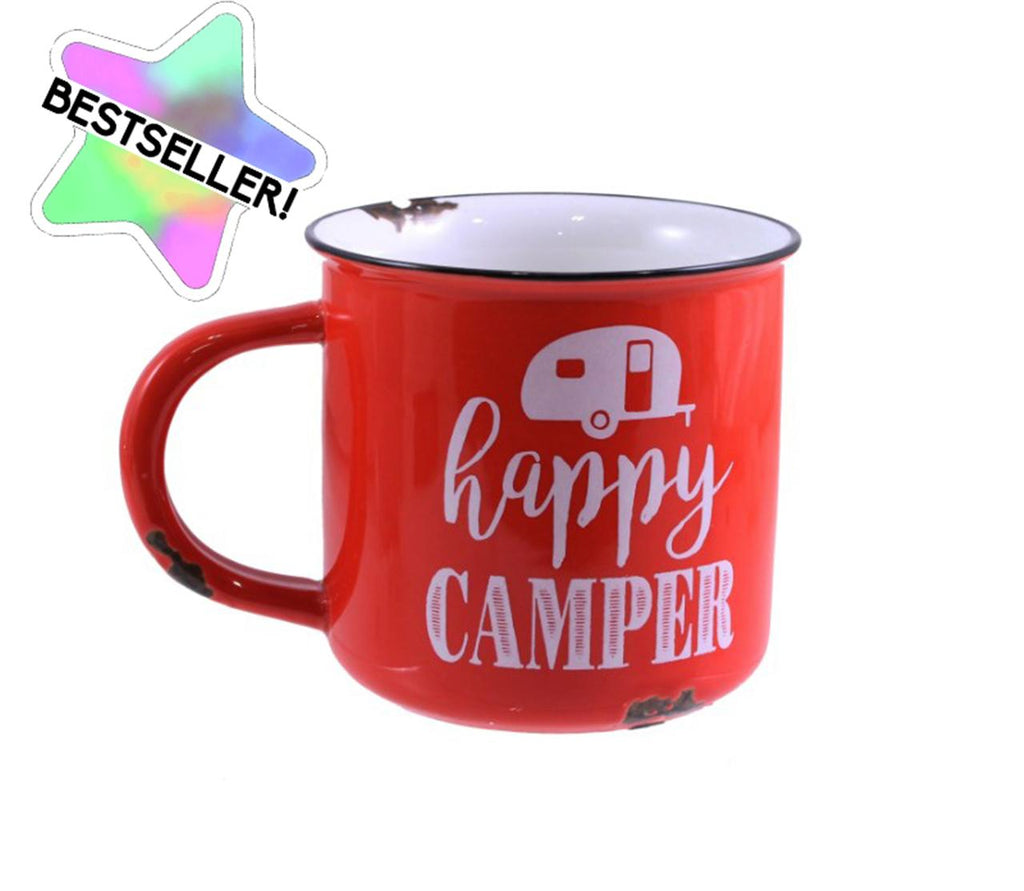 Ceramic Mug, Happy Camper