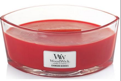 Woodwick/Crackling, Crimson Berries