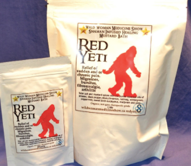 Bath Salt, Red Yeti-Wild Woman Medicine