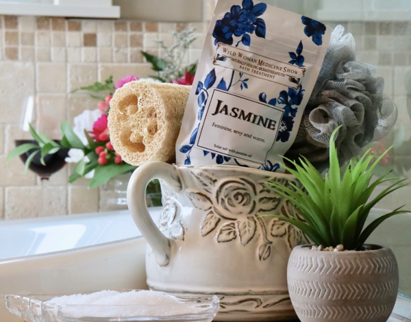 Bath Salt, Jasmine-Wild Woman Medicine