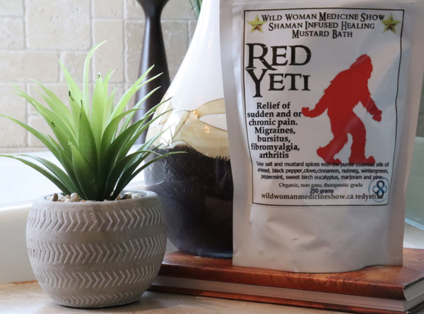 Bath Salt, Red Yeti-Wild Woman Medicine