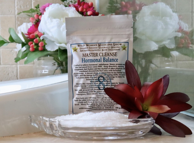 Bath Salt, Master Cleanse Hormonal Balance-Wild Woman Medicine