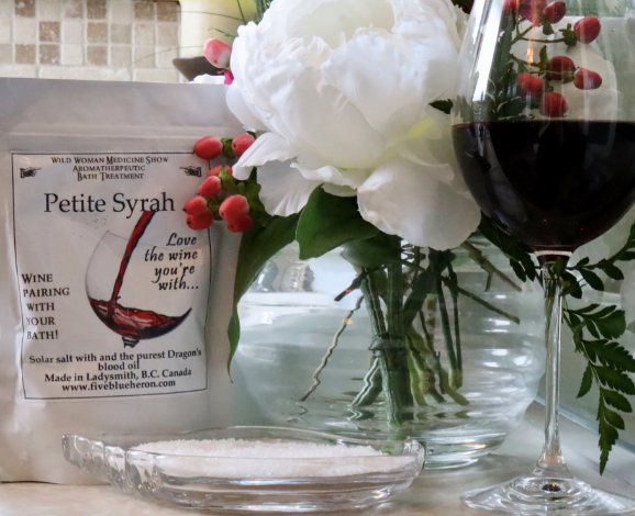Bath Salt, Petite Syrah-Wild Woman Medicine