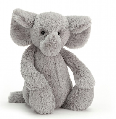 Jellycat Bashful Elephant Medium Grey