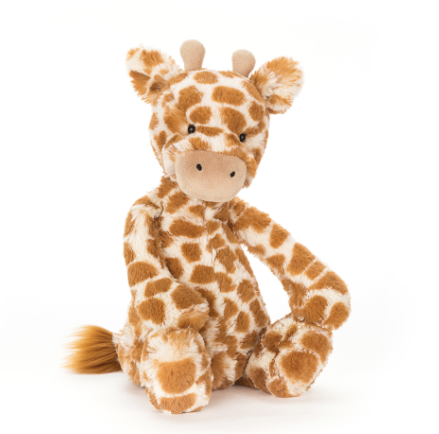 Giraffe, Bashful (Medium)-Jellycat