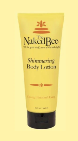 Naked Bee- Orange Blossom Honey, Shimmering Body Lotion