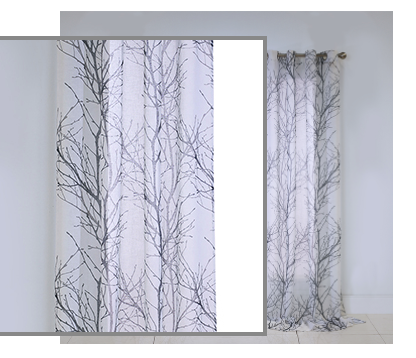 Curtain Panel, Habitat-Arbraska Collection