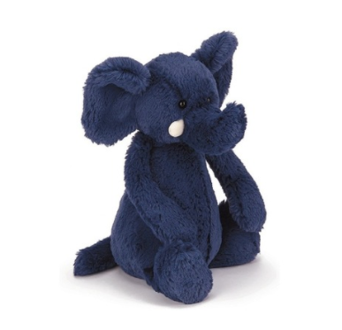 Elephant, Bashful Blue (Medium)-Jellycat