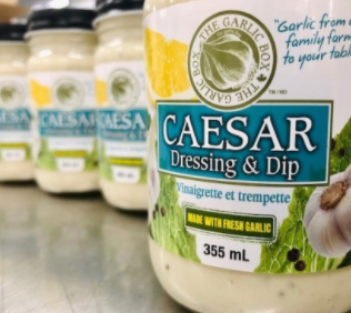 Caesar Dressing & Dip, Garlic Box