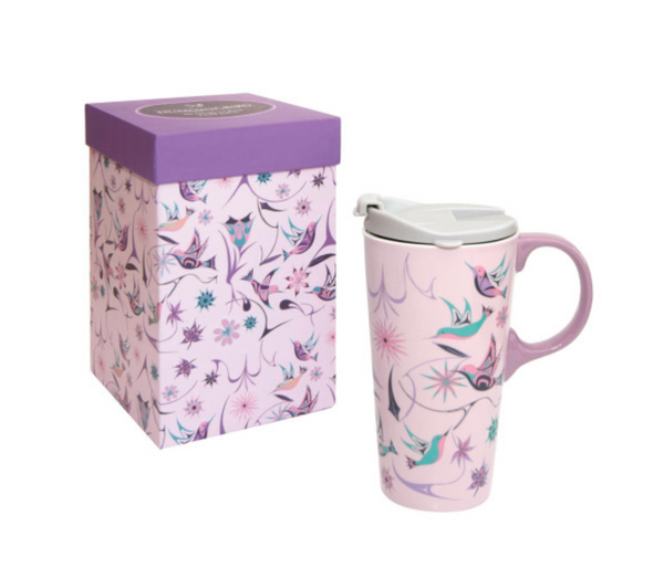 Ceramic Mug, Hummingbird-Nicole La Rock