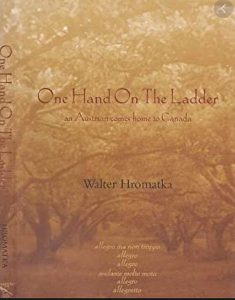 Books, One Hand On The Ladder-Walter Hromatka