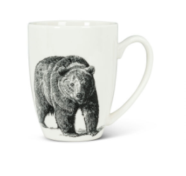 Mug, Bone China-Bear