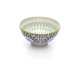 Brilliant- Jasper Paisley Blue Bowl, 15cm